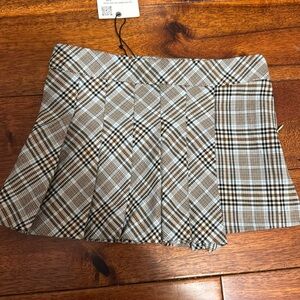 Zara Kids Plaid Skirt